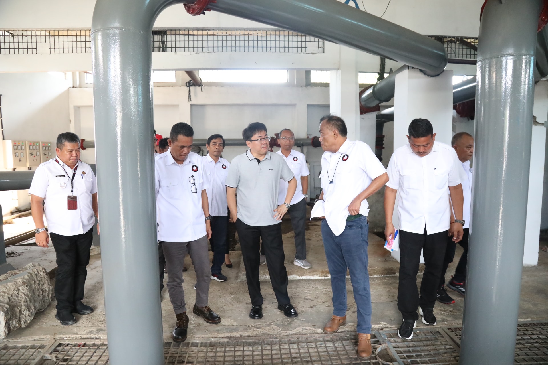 Wali Kota Andrei Angouw Tinjau Instalasi Pengelolaan Air PDAM