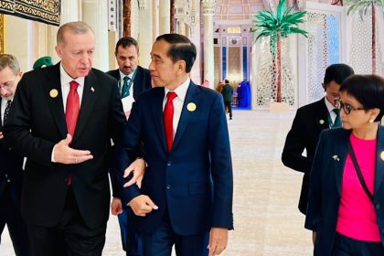 Jokowi dan Erdogan Kompak Perkuat Hubungan Bilateral dan Berkomitmen pada Solusi Gaza
